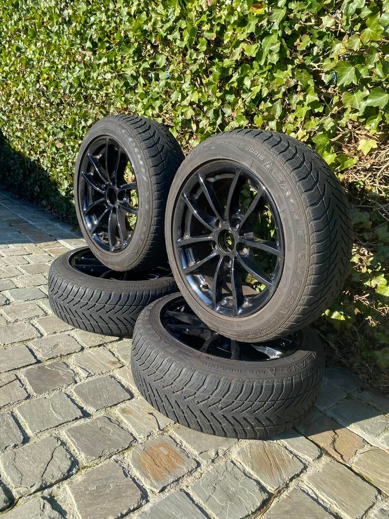 4x Velgen met band passend bmw 1serie, Enlèvement, Jante(s), Autre