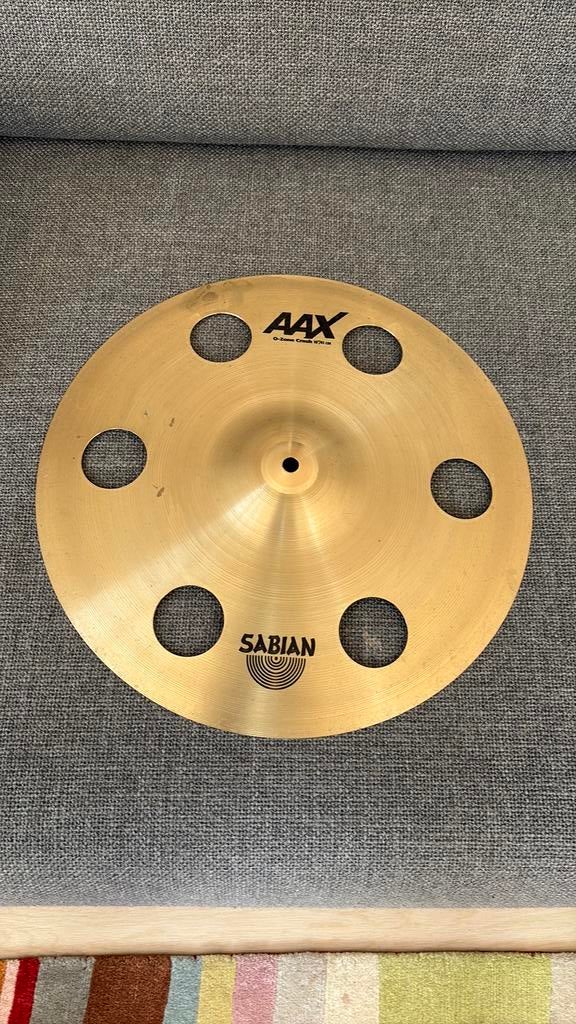 Vend cymbale Sabian AAX O-Zone Crash 16’´, Musique & Instruments, Batteries & Percussions, Enlèvement, Utilisé