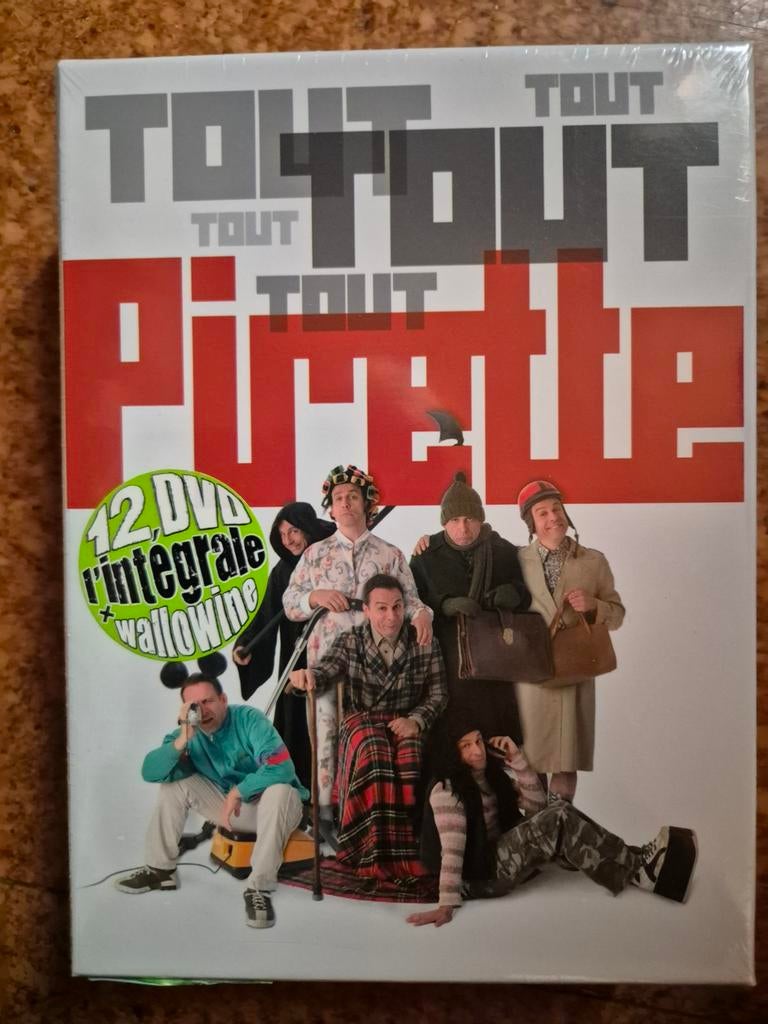 François PIRETTE, 12 dvd neufs, l'intégral., CD & DVD, À partir de 6 ans, Neuf, dans son emballage, Programmes TV ou Sketchs