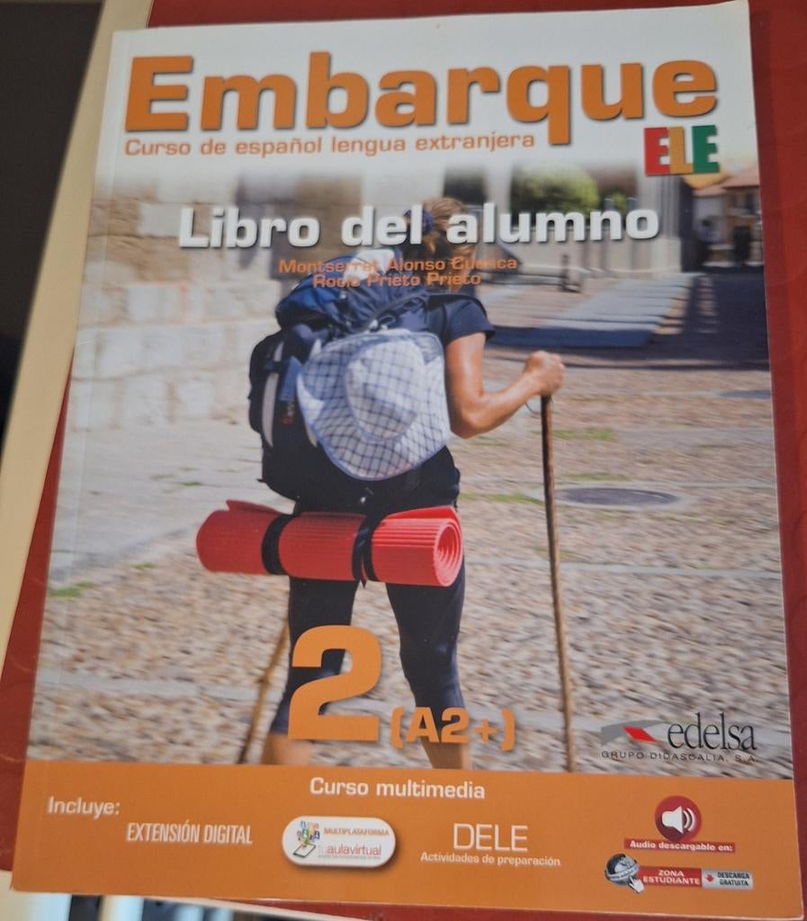 Embarque 2.: Libro del Alumno, Livres, Langue | Espagnol, Enlèvement ou Envoi