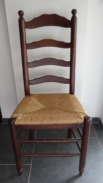 6 chaises, Maison & Meubles, Brun, Enlèvement, Bois, Cinq, Six Chaises ou plus