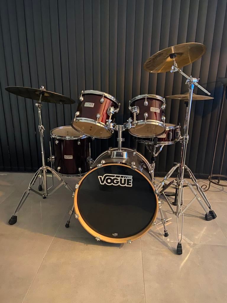 Drumstel Vogue, Ophalen, Zo goed als nieuw