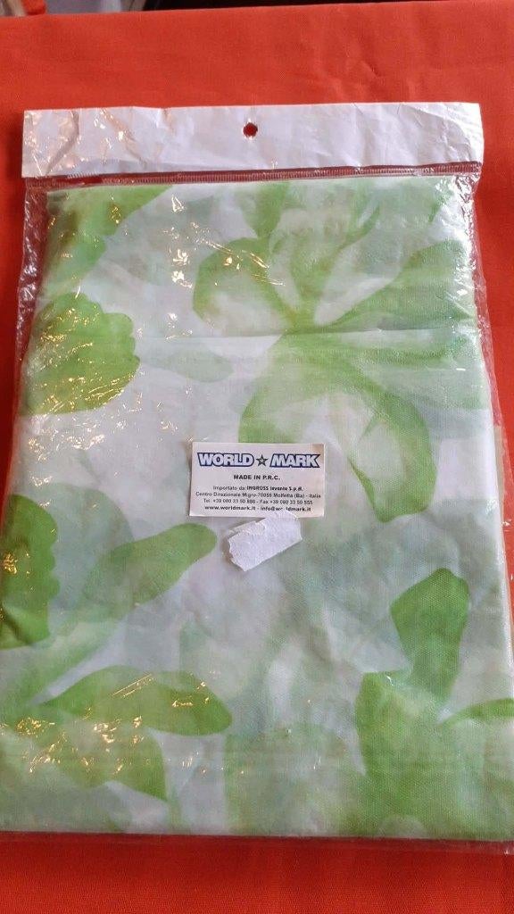 rideau neuf de douche neuf  fin plastique avec 10 anneaux, Maison & Meubles, Salle de bain | Linge de bain & Accessoires, Neuf