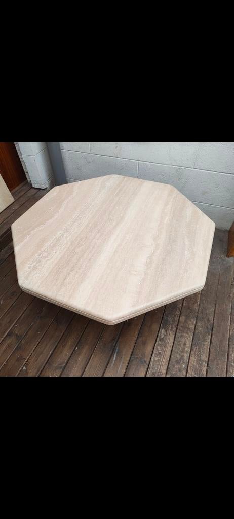 Table basse en marbre travertin, Enlèvement