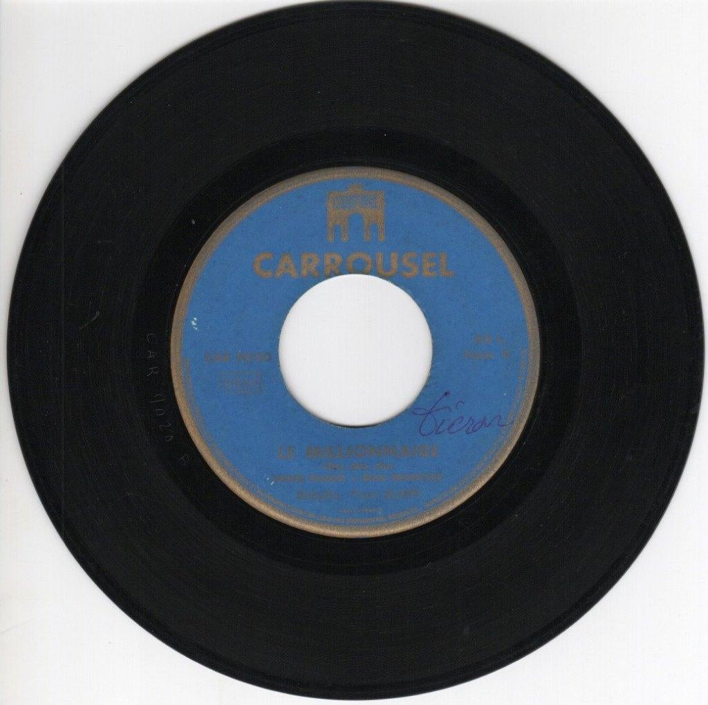 Disque vinyle Luna Caprese/Le Millionnaire (45T Carrousel), CD & DVD, Vinyles | Pop, Utilisé, Avant 1960, Enlèvement ou Envoi