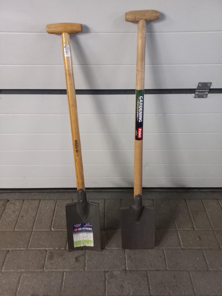Spade schup, Tuin en Terras, Ophalen, Zo goed als nieuw, Spade, Polet