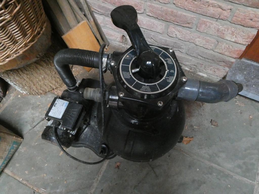 zwembadzandfilter en pomp, Ophalen, Gebruikt, Filter