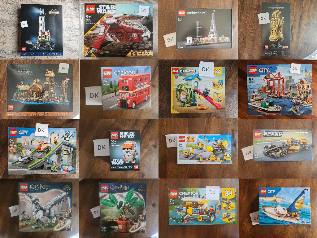 Grand lot de sets Lego - Tout ce qui est neuf dans une boîte, Enlèvement ou Envoi, Neuf, Ensemble complet, Lego