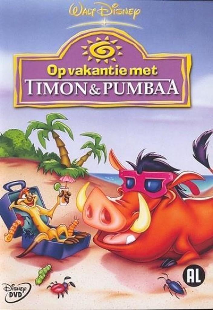 Disney dvd - Op vakantie met Timon & Pumbaa, Cd's en Dvd's, Dvd's | Tekenfilms en Animatie, Ophalen of Verzenden