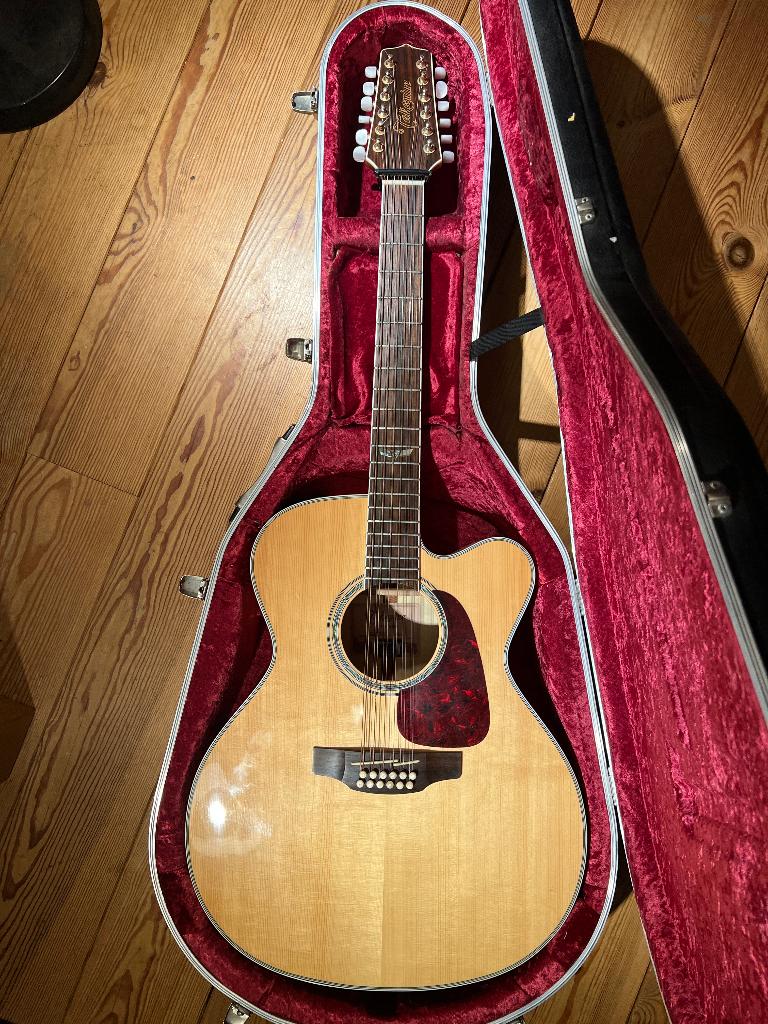 Guitar For Sale : Takamine GJ72CE NAT + case + capo, Ophalen, Gebruikt, Hollow body, Overige merken