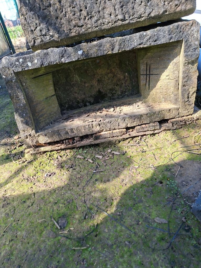 Blauwe steen bakken, Tuin en Terras, Ophalen, Gebruikt, Steen