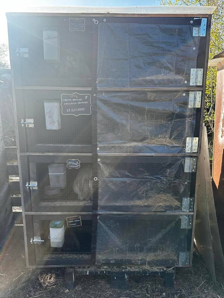 Knaagdieren flat, Dieren en Toebehoren, Ophalen, 110 cm of meer, Zo goed als nieuw, 90 cm of meer