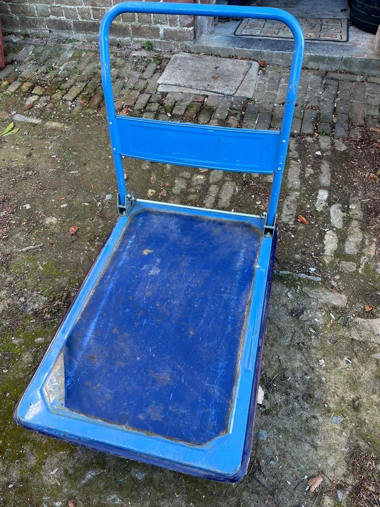 plateauwagen 300kg, Ophalen, Gebruikt, Transportkar