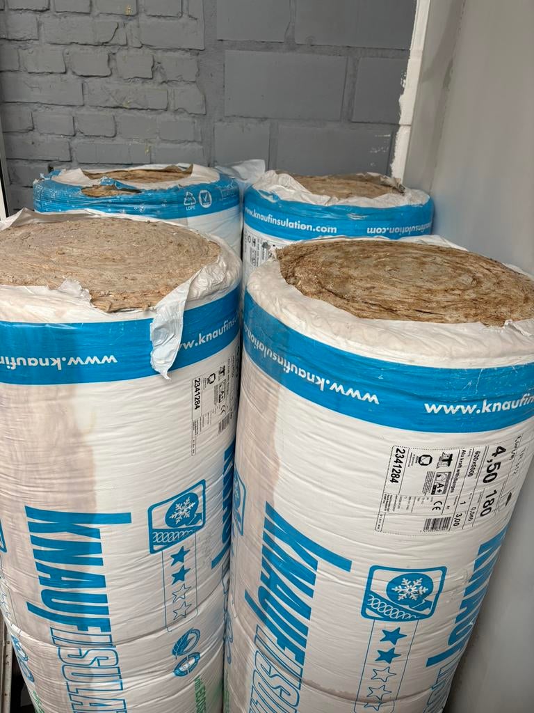 Knauf TR 312 glaswol isolatie, Enlèvement, Comme neuf, Laine de verre