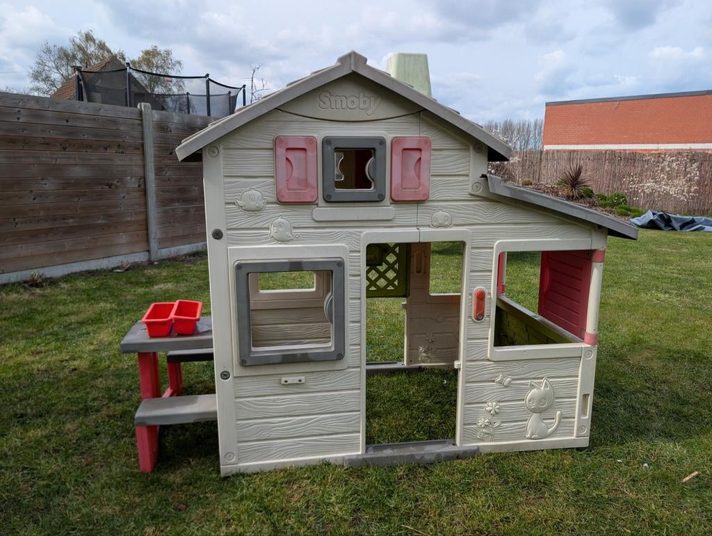 Speelhuis Smoby, Ophalen, Gebruikt, Kunststof