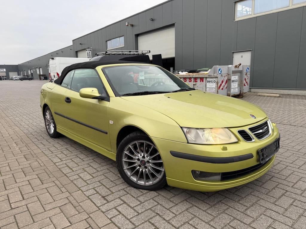 Saab 9-3 Cabrio 2.0 benzine | Automaat | 1 JAAR GARANTIE, Achat, Entreprise, Cabriolet, Carnet d'entretien