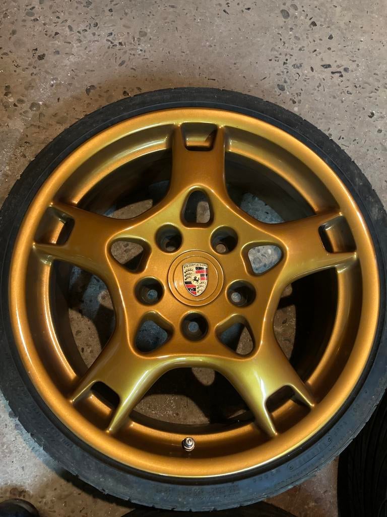 Lobster claw velgen met banden, Pneus et Jantes, 215 mm, Pneus été, 18 pouces