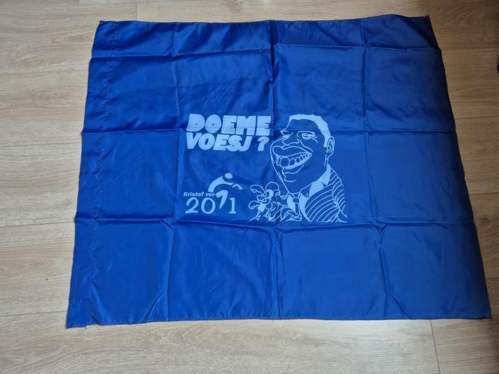 Carnaval Aalst vlag kandidaat prins Kristof 2011, Diversen, Ophalen of Verzenden