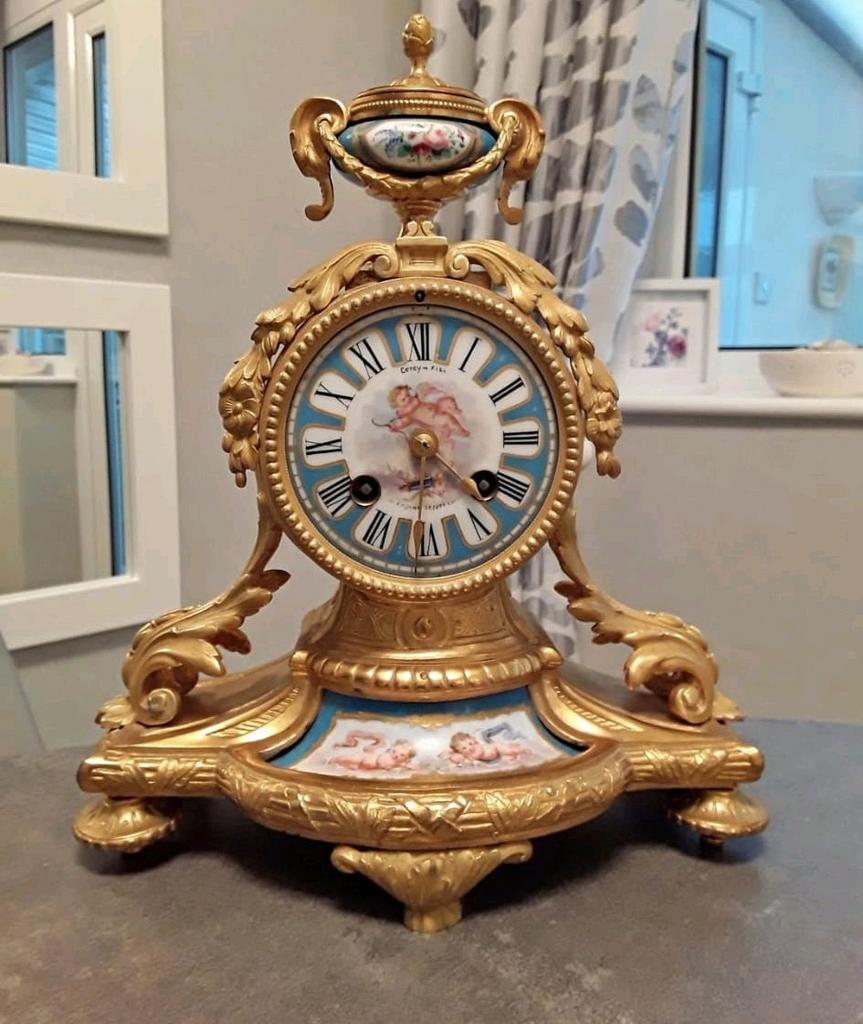 Antieke klok, Antiek en Kunst, Ophalen of Verzenden