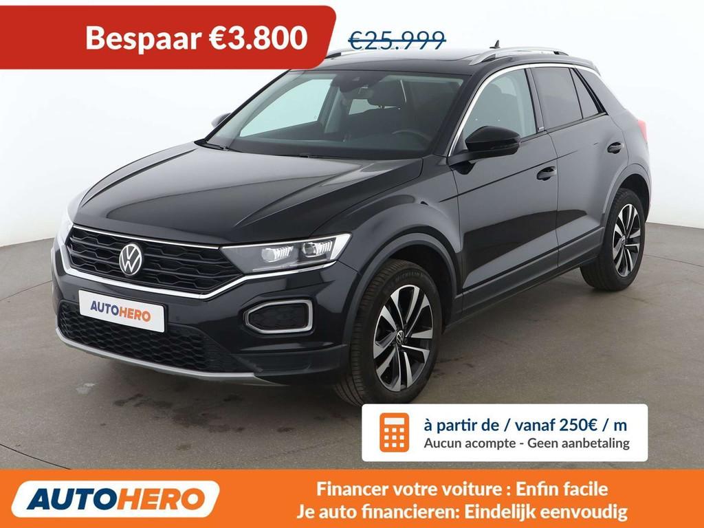 Volkswagen T-Roc 1.5 TSI ACT United (automatique), Autos, Volkswagen, Noir, 5 portes, 5 places, Automatique
