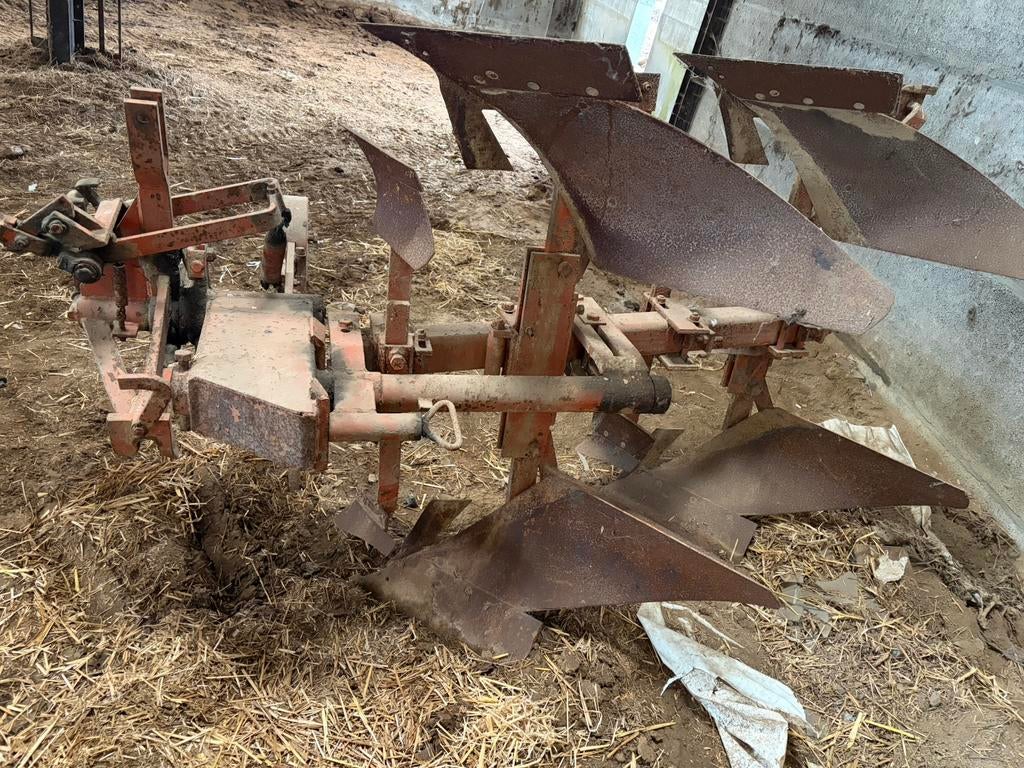 2 schaar ploeg, Ophalen