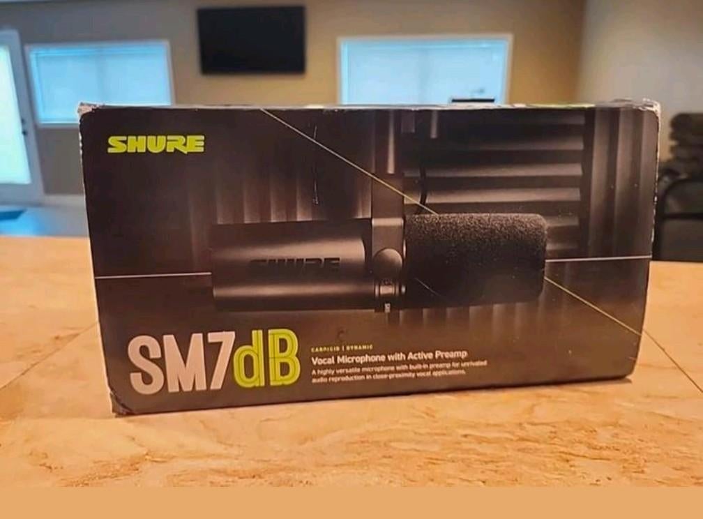 SHURE SM7dB NIEUW IN DOOS!, Muziek en Instrumenten, Microfoons, Ophalen of Verzenden
