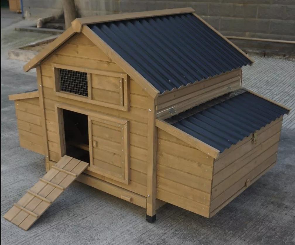 Kippenhok Sussex 11G (Kunststof dak), Ophalen of Verzenden, Nieuw, Kippenhok of Kippenren