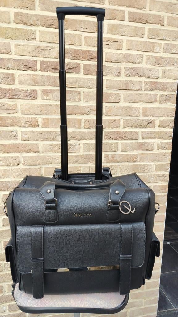 Olivia Lauren Electra Business Trolley black, Ophalen