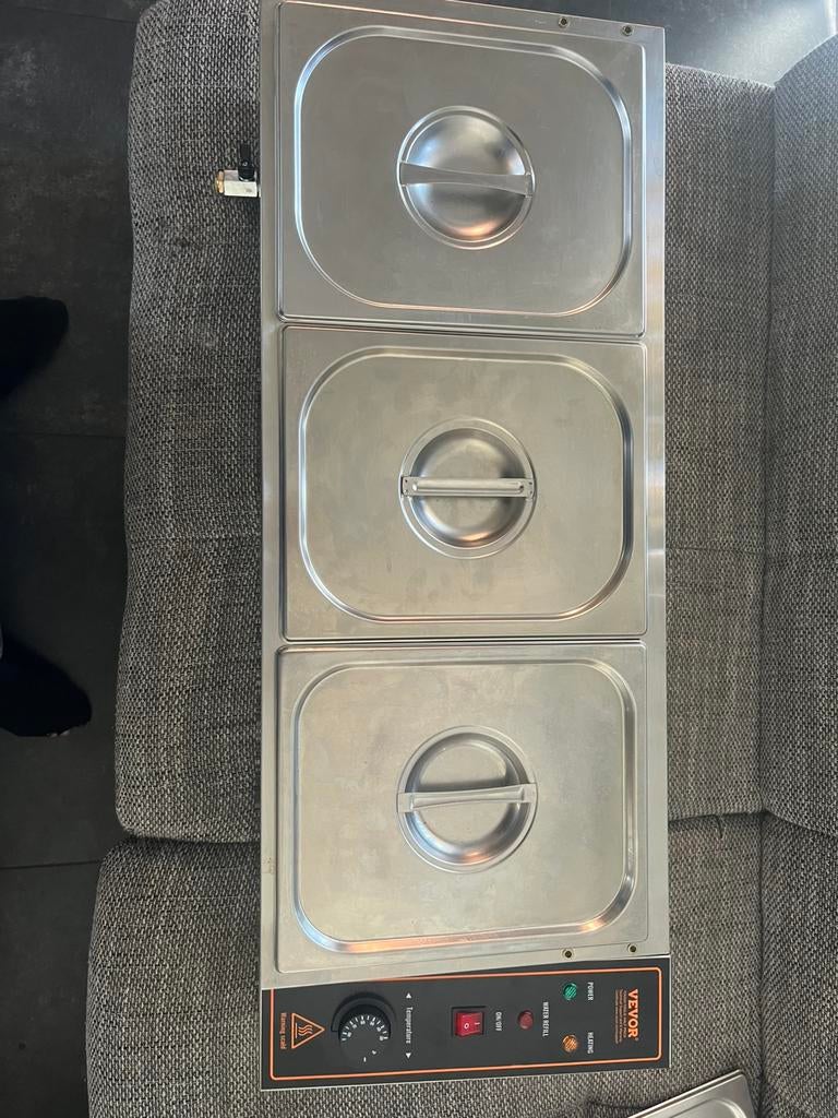 Bain-Maries warmhoudplaat, Elektronische apparatuur, Kookplaten, Ophalen, Zo goed als nieuw