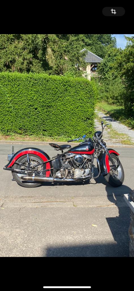 Harley davidson fl panhead springer rigid frame original, Motoren, Motoren | Harley-Davidson, Particulier