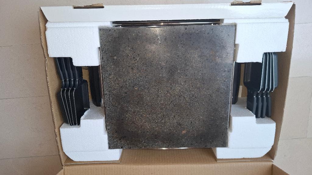 gourmet/steengrill, Ophalen, Zo goed als nieuw, 8 personen of meer