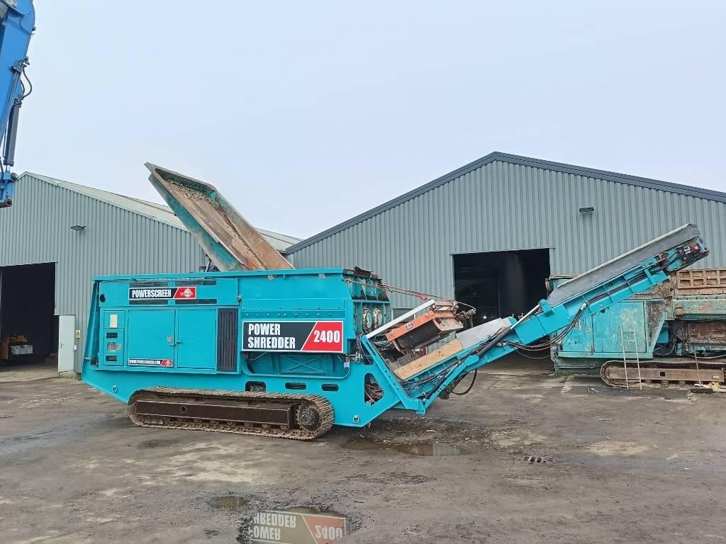 Powerscreen Powershredder 2400 shredder waste wood magnet be, Articles professionnels, Machines & Construction | Autre