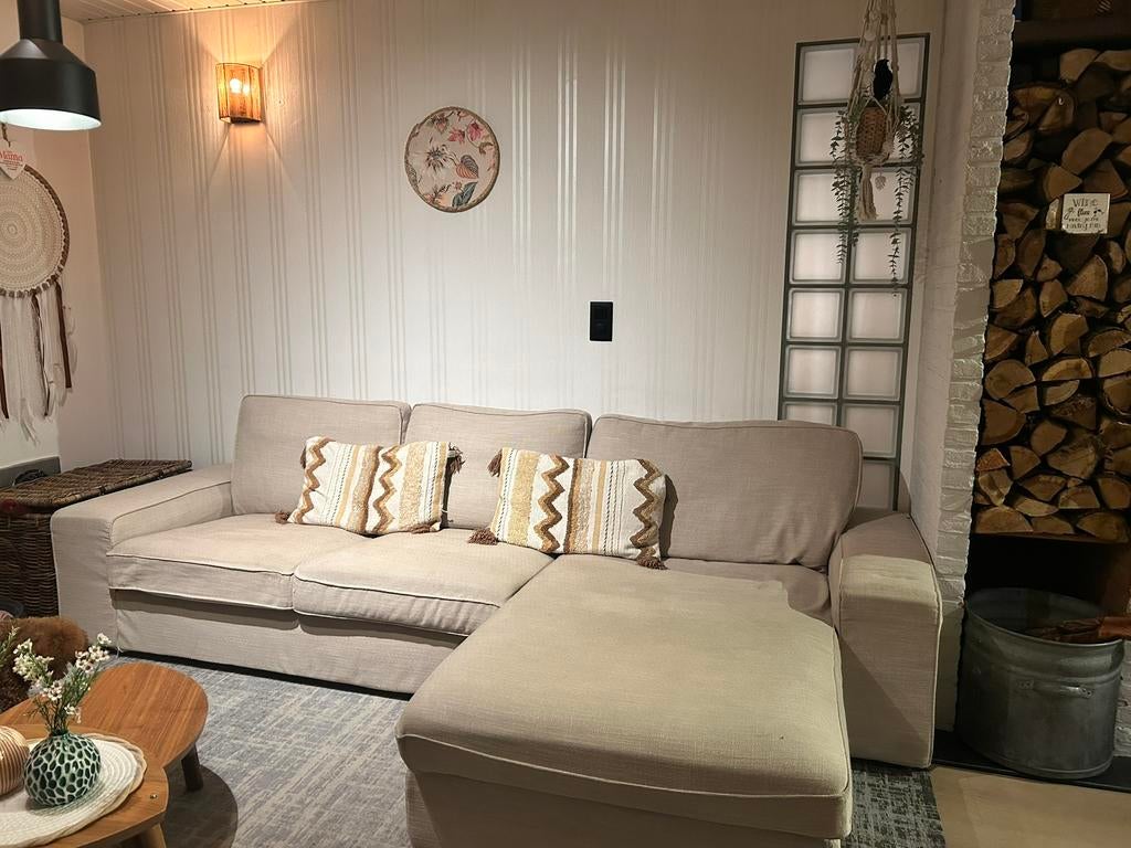 Hoekzetel IKEA KIVIK 2m80 breed 90 diep en 170 diep, Ophalen