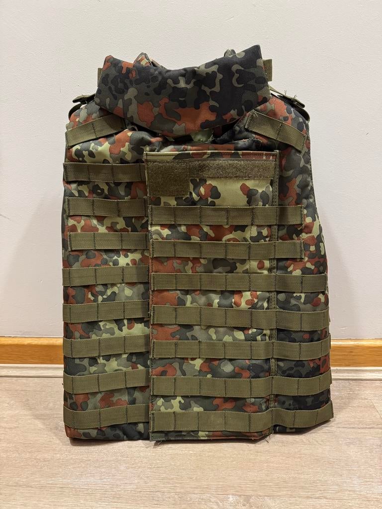 Tactische camouflage vest - airsoft, paintball, cosplay, Ophalen, Zo goed als nieuw