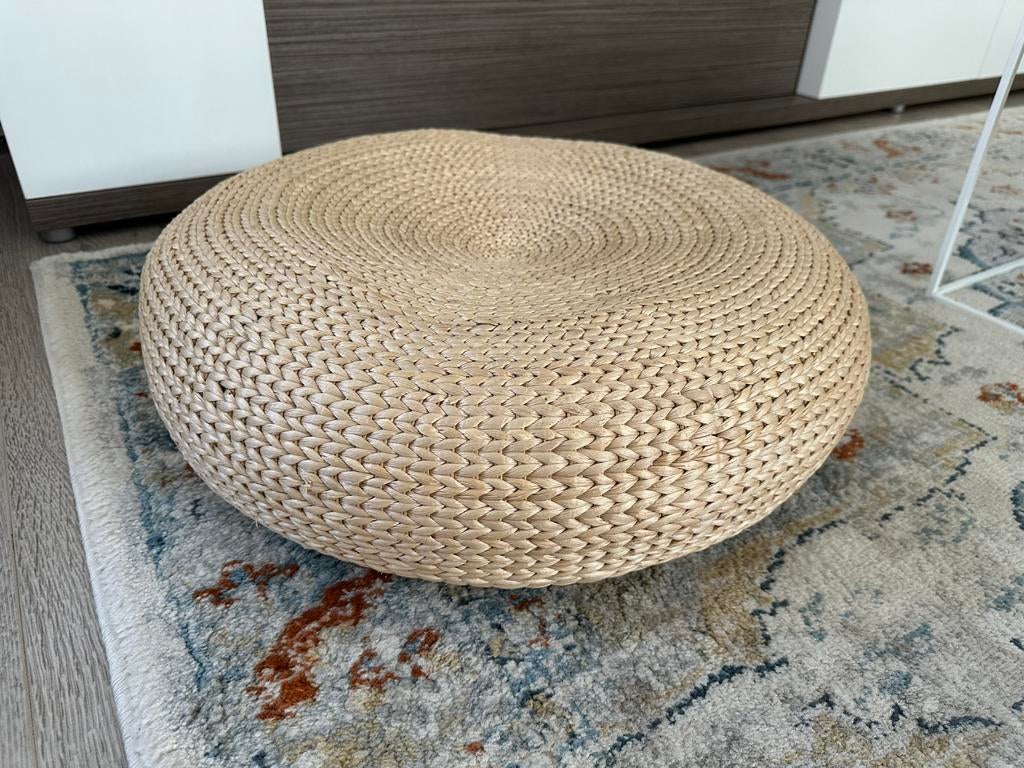 Pièce décorative en osier à l'état neuf, Rond, Comme neuf, 50 à 75 cm, Osier ou Rotin