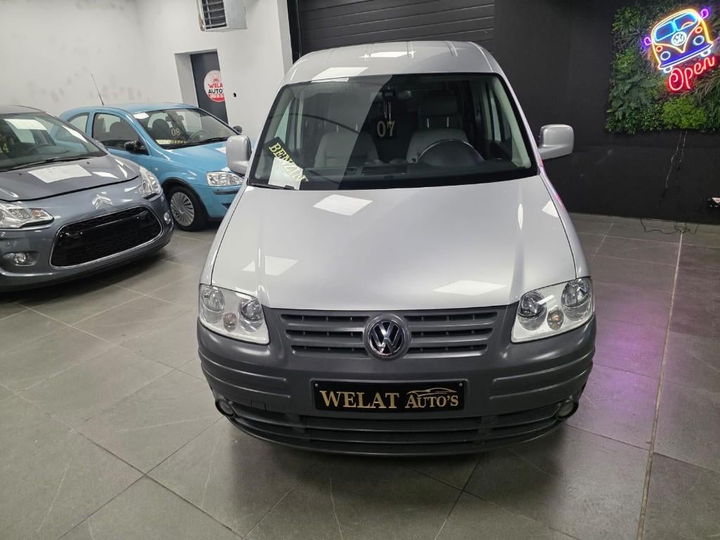 VW CADDY 1.4 BENZINE CARPLAY/NAVIGATIE TOPSTAAT, Auto's, Bluetooth, Caddy Combi, Bedrijf, Zilver of Grijs