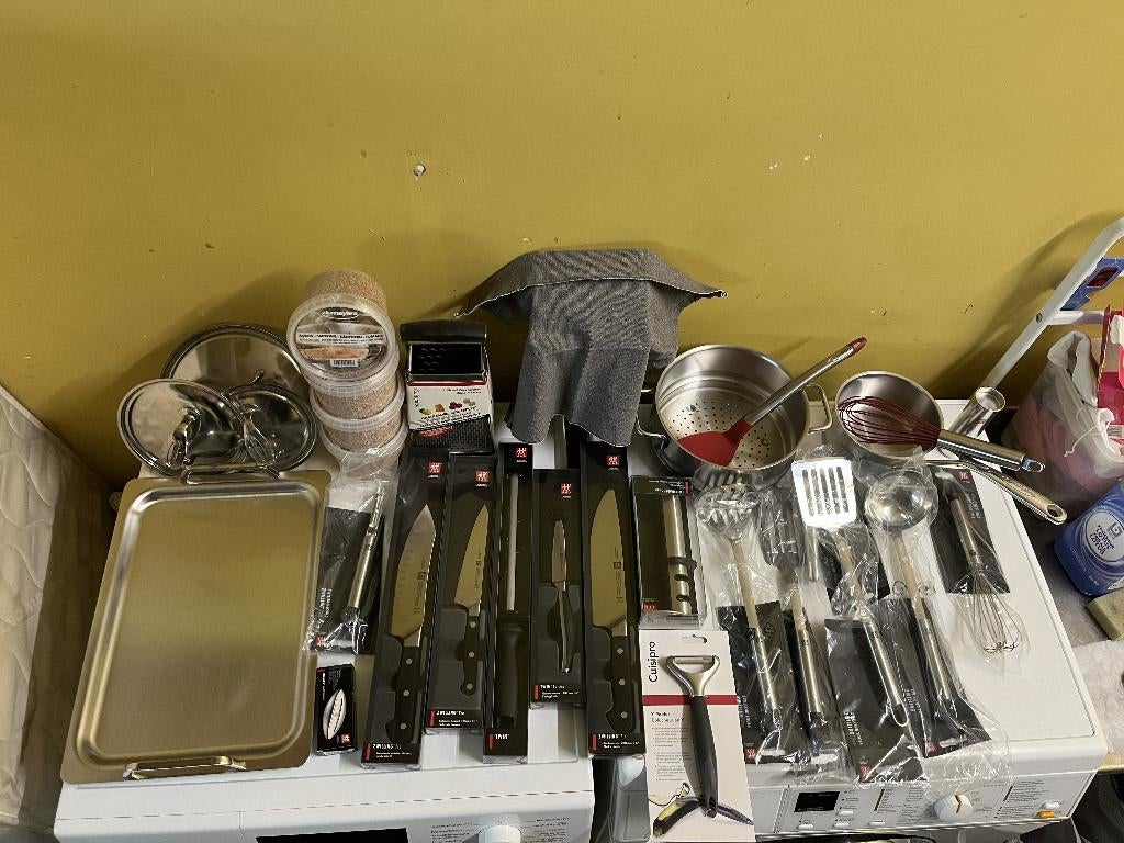 Lot Zwilling demeyere, Huis en Inrichting, Keuken | Keukenbenodigdheden, Ophalen, Nieuw