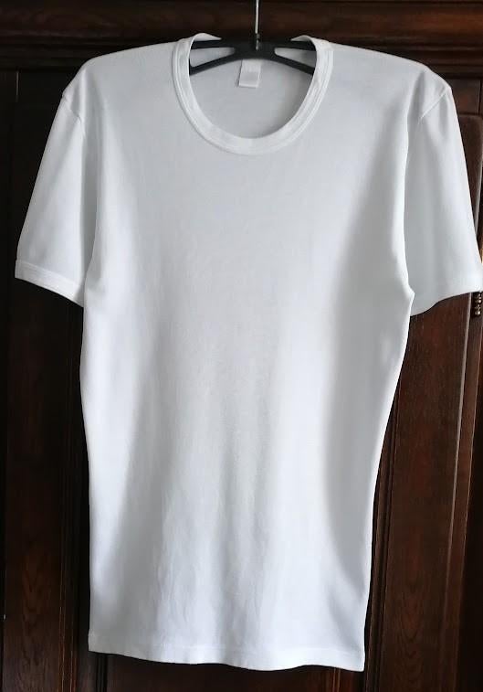 10 witte onderlijven, ronde-hals, korte mouw, Henri, S, Kleding | Heren, Ondergoed, Ophalen of Verzenden