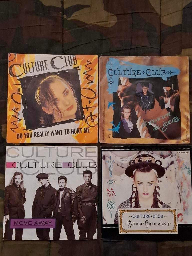 Culture Club vinyl singles pakket, Ophalen of Verzenden