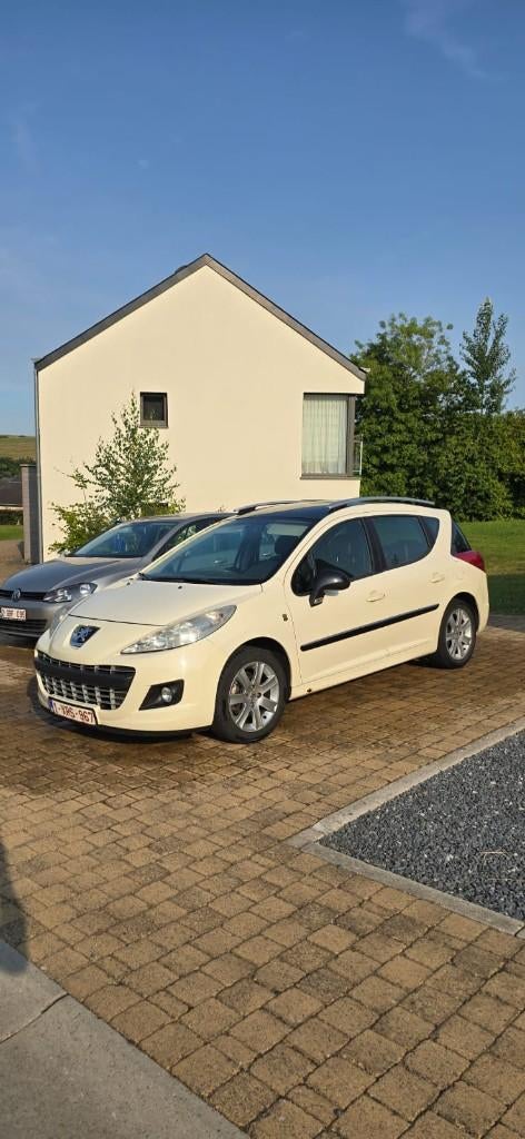 Peugeot 207 break, Auto's, Voorwielaandrijving, Stof, Zwart, 4 cilinders