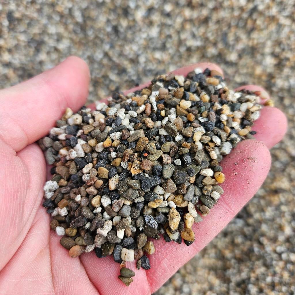 Grqtis 8000kg kiezel, Tuin en Terras, Ophalen