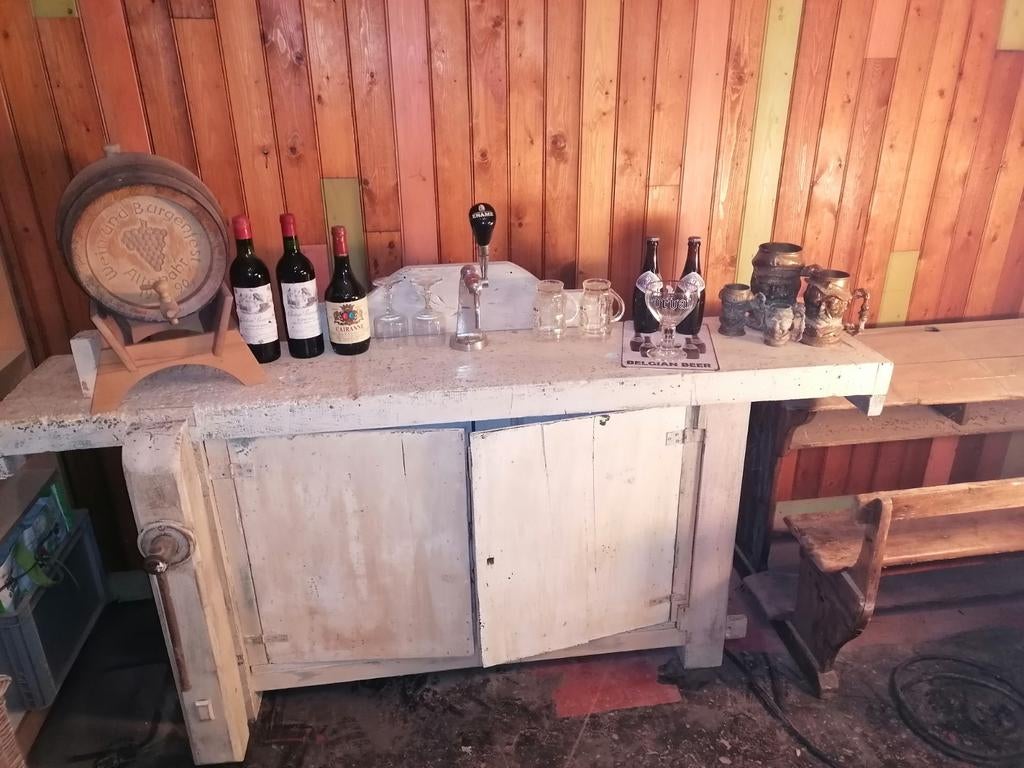 Oude werkbank, Doe-het-zelf en Bouw, Werkbanken, Ophalen