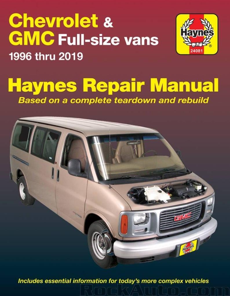 Manuel Haynes Chevrolet Express - GMC Savana, Enlèvement ou Envoi
