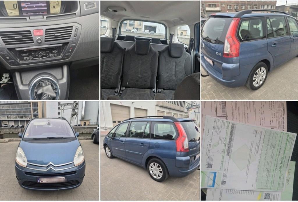 Te koop Citroen C4 Picasso meet keuring voorkoop, Auto's, Handgeschakeld, Particulier, Airconditioning, Te koop