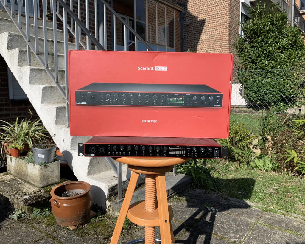 Scarlett Focusrite 18i20 3e generatie, Ophalen of Verzenden, Zo goed als nieuw, Overige merken