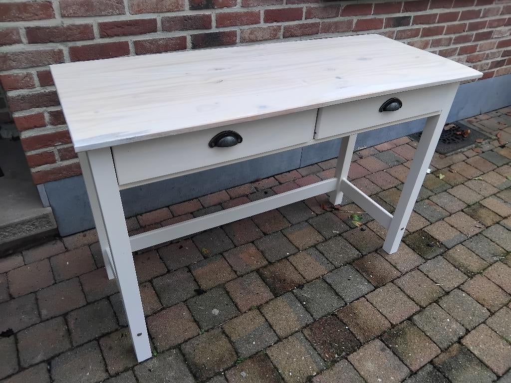 sidetable of wandkast wit grenenhout, Ophalen, Zo goed als nieuw, Grenenhout