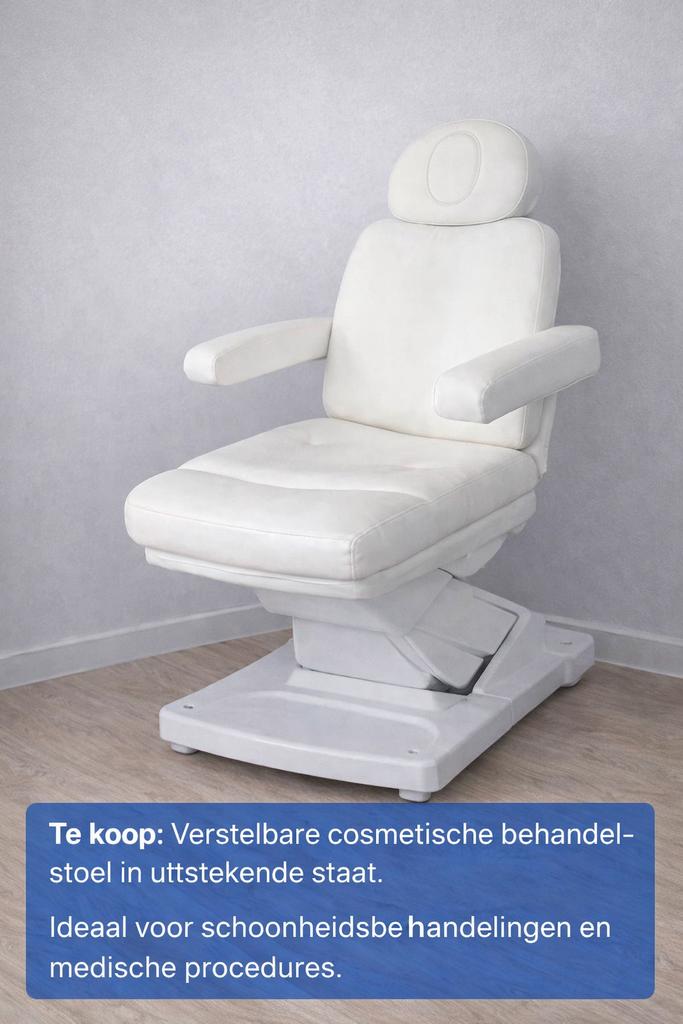 Cosmetische behandelstoel electrische, Ophalen, Zo goed als nieuw