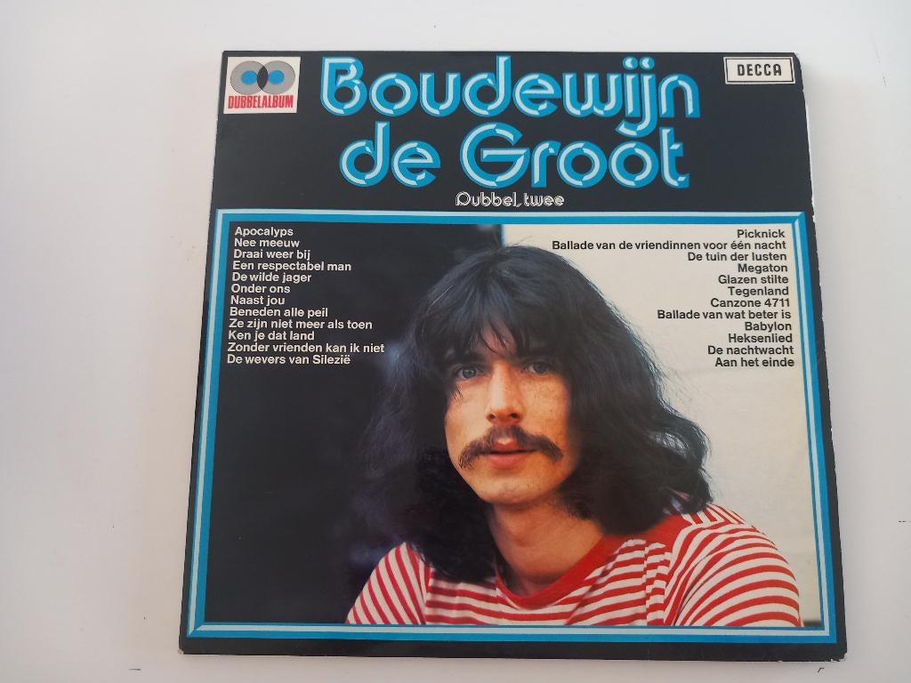 Vinyl 2LP Boudewijn De Groot Kleinkunst Folk Rock Pop, Ophalen of Verzenden, 12 inch, Streekmuziek