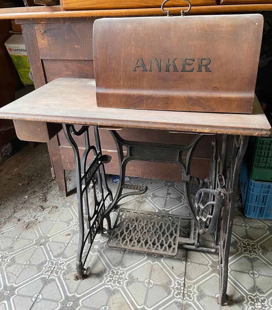 Machine à coudre ancienne Anchor, Antiquités & Art, Antiquités | Machines à coudre, Enlèvement