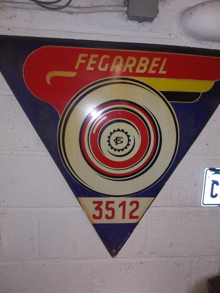 Plaque émaillée Fegarbel., Verzamelen